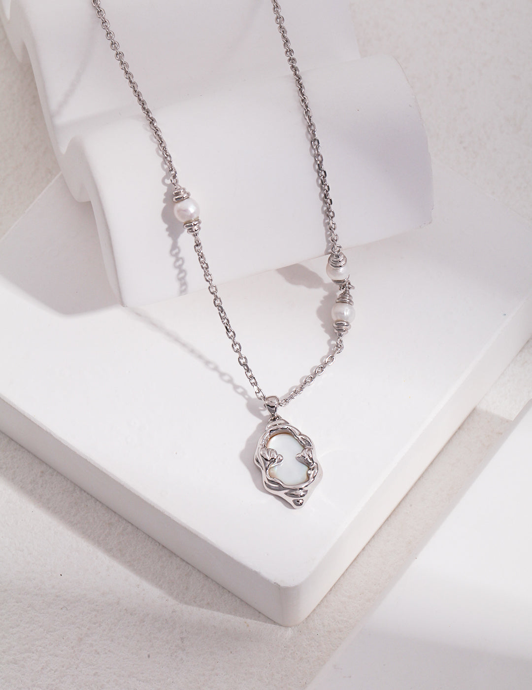 S925 mother-of-pearl Necklace