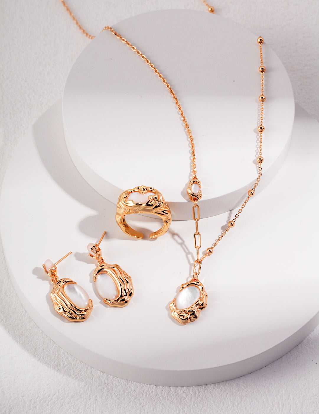S925 mother-of-pearl Earrings