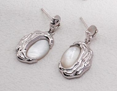 S925 mother-of-pearl Earrings
