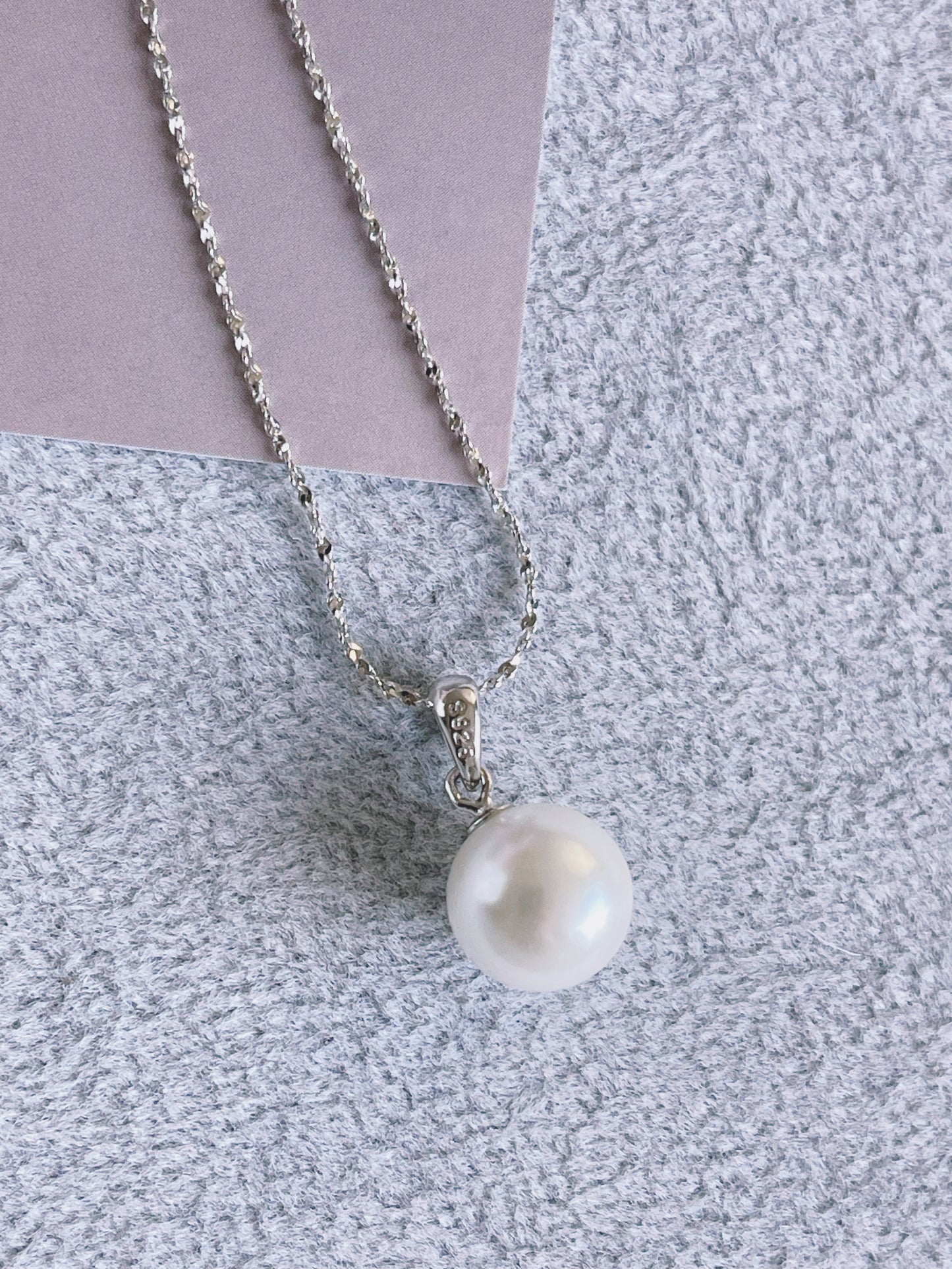 S925 Classic Pearl Necklace